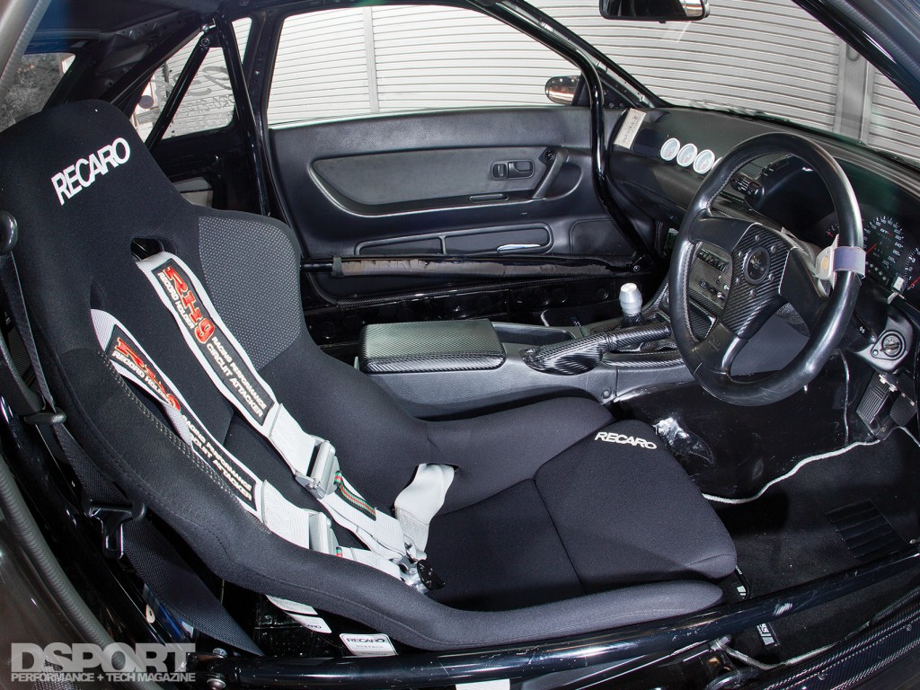 Interior of the Endless Drag R32