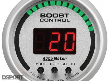 Auto meter boost control