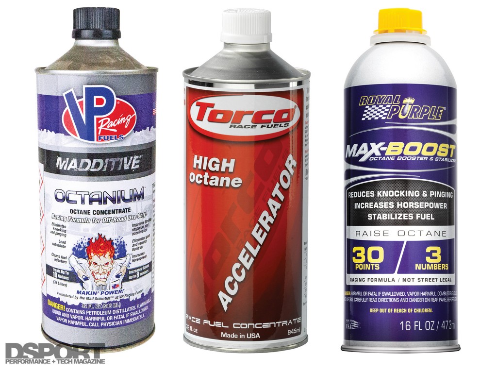 Examples of octane boosters