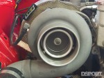 Turbocharger on the Widebody Mazda RX7