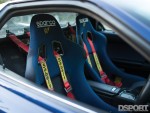 Sparco seats in the NSX driving on the streets