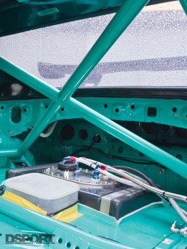 Roll bar inside the J’s Racing S2000