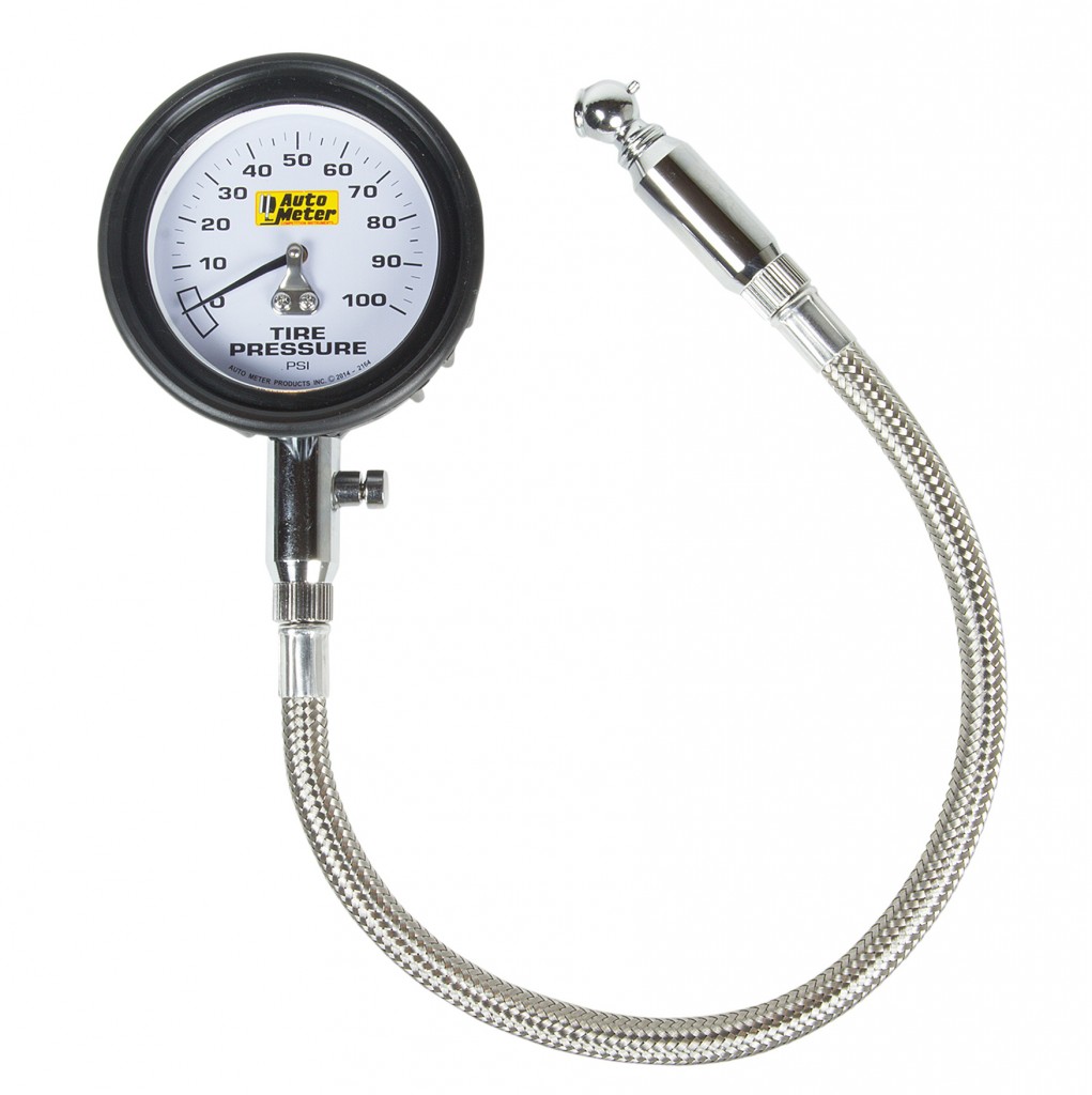 Auto Meter 100 psi Tire Pressure Gauge DSPORT Magazine