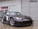 Front view of the J’s Racing S2000