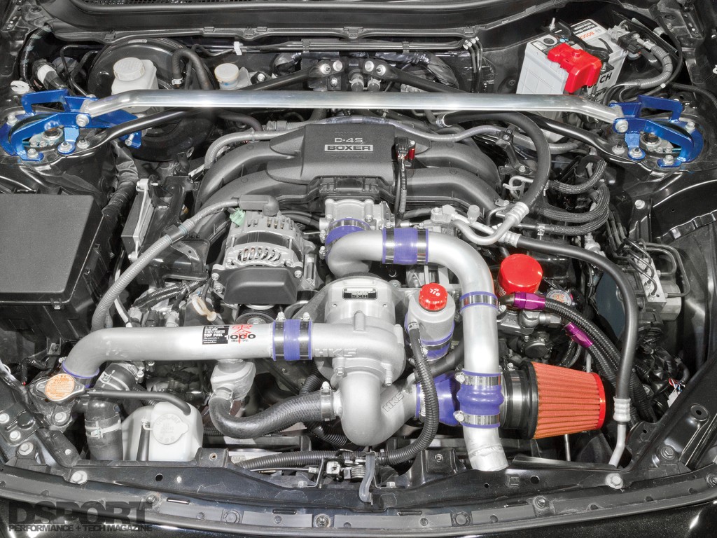 Engine of the Top Fuel FT-86