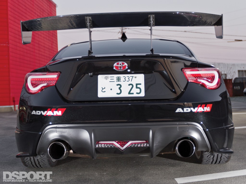 Back of the Top Fuel FT-86