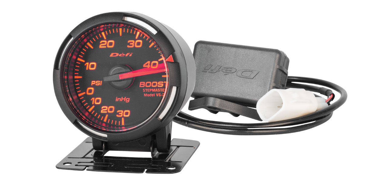 Defi Developed a 45 PSI Version of its 52mm Racer Series Boost Gauge