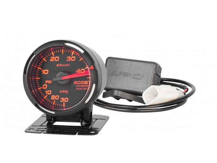 Defi Developed a 45 PSI Version of its 52mm Racer Series Boost Gauge