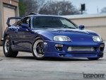 Front 3/4 of the 1,307 WHP Street Toyota Supra