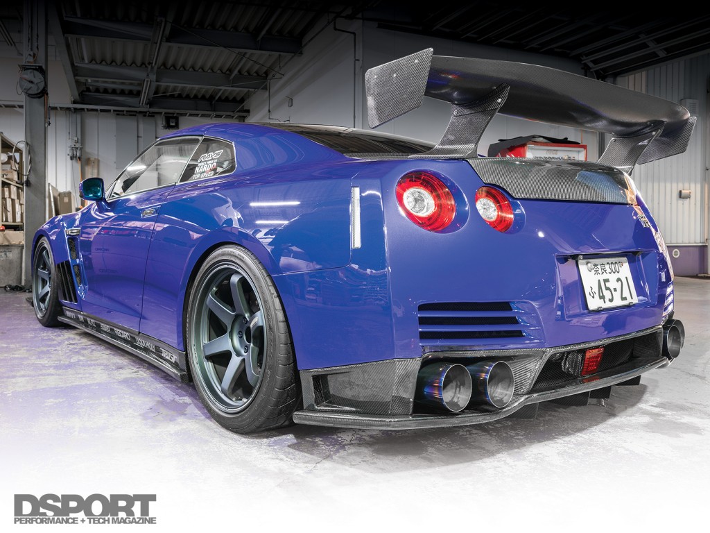 Back of the Phoenix's Power Nissan R35 GT-R