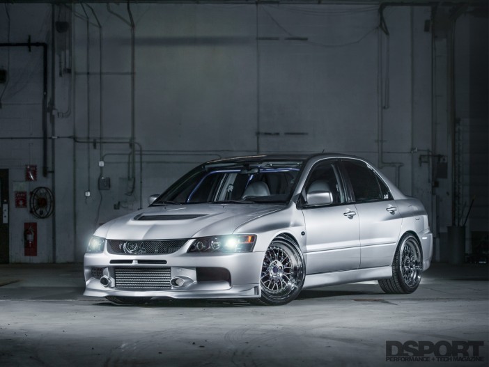 970 WHP EVO IX Runs 9s, Shows and Shines