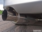 Exhaust on the 1,075 WHP Toyota Supra