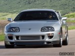 1,075 WHP Toyota Supra driving on the road