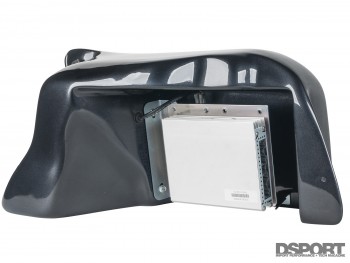 The OEM Audio+ amp mounted in the rear of the FR-S