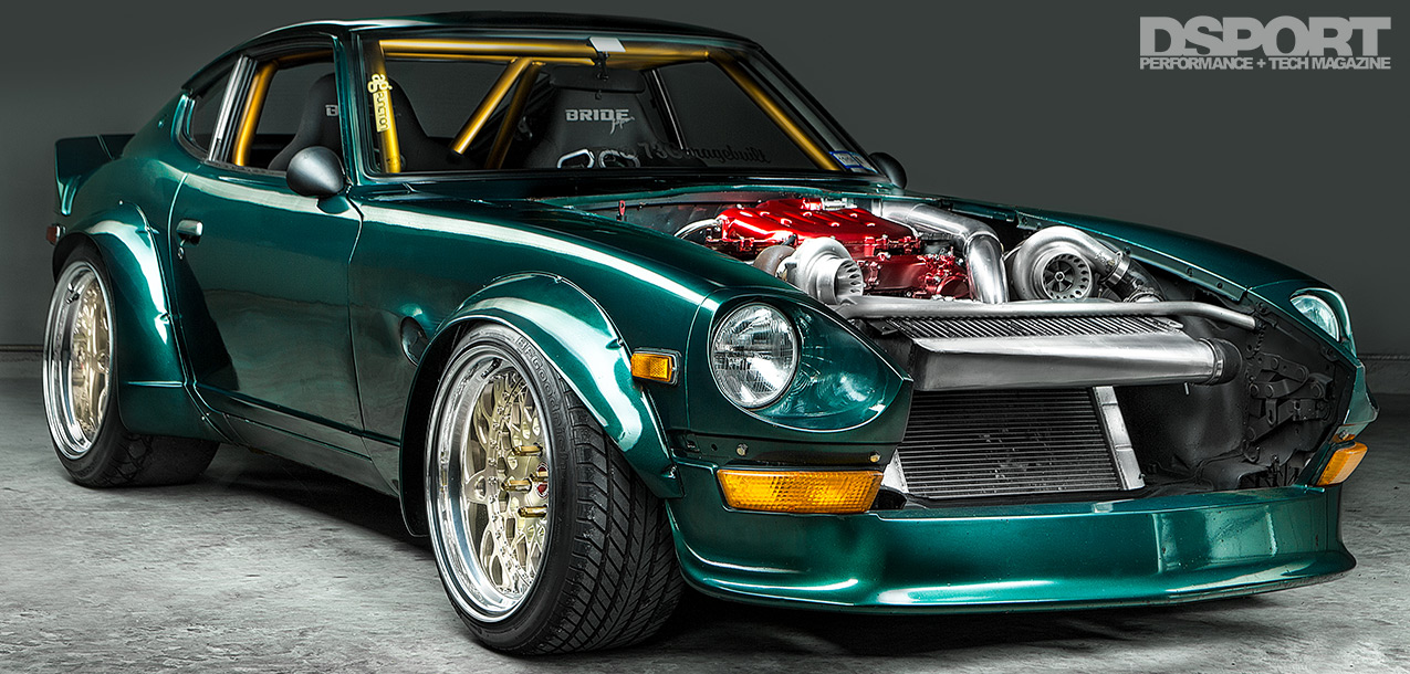 Twin Turbocharged VQ-powered Datsun 240Z