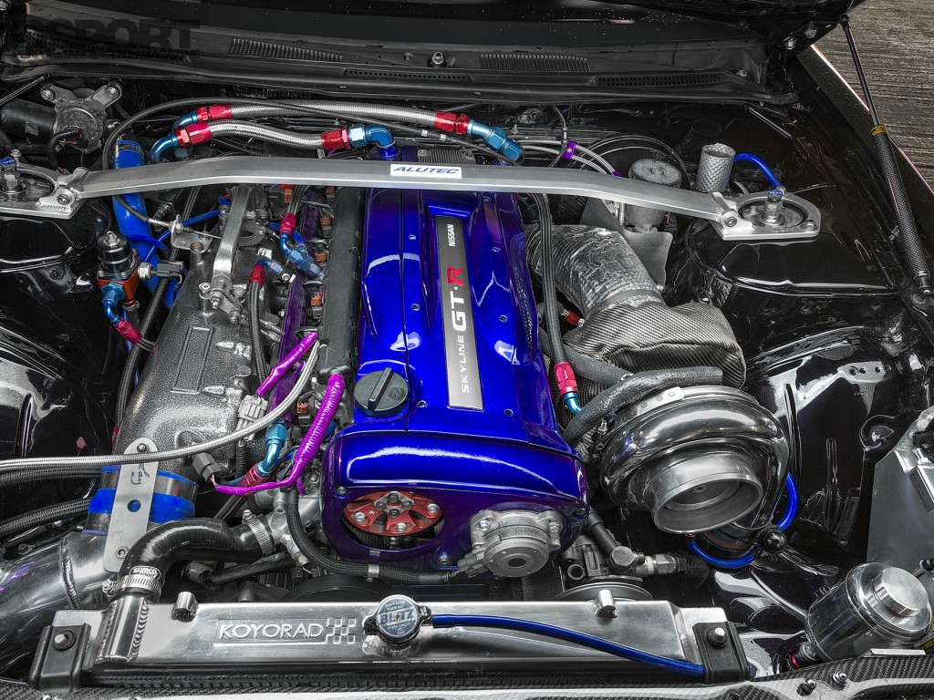 Tays 240SX Engine Bay