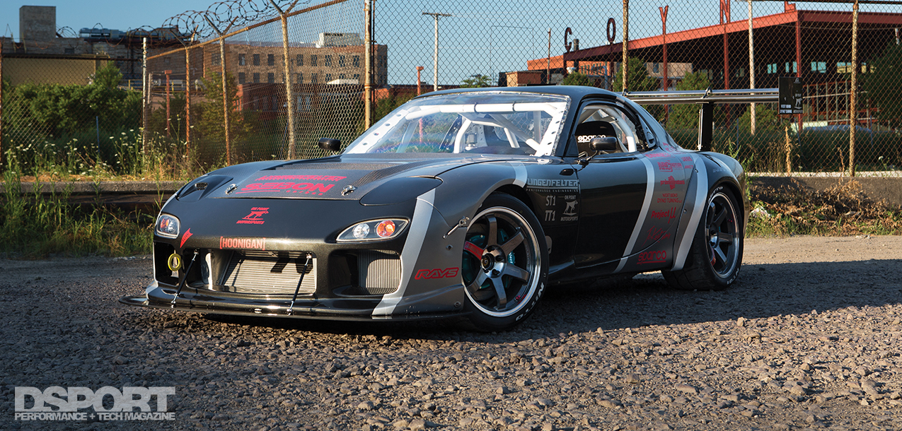 This 445 WHP RX7 V8 Mash Up Yields Balance and Reliability