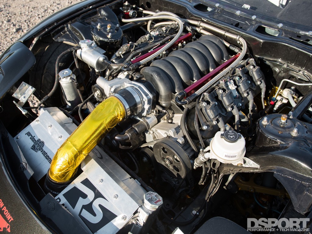 v8 engine in the RX7