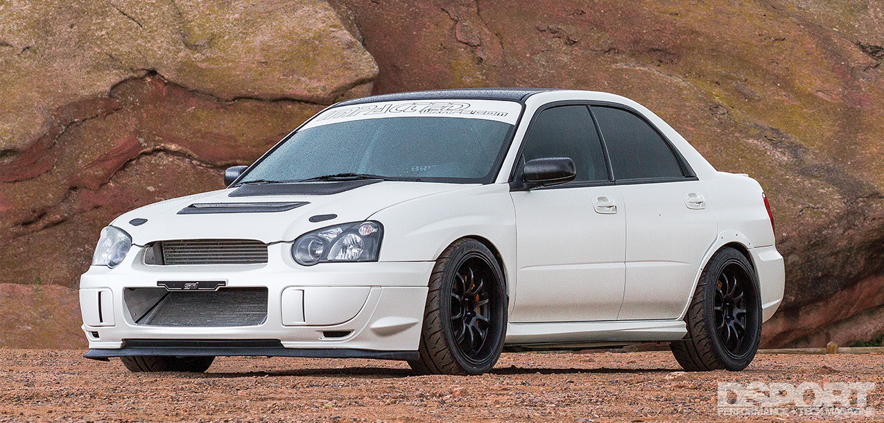 585hp WRC-Inspired V-Mount STi