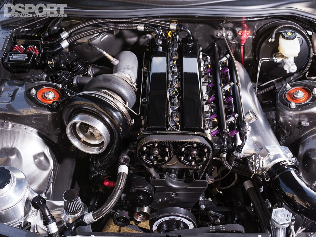Titan Motorsports Supra engine