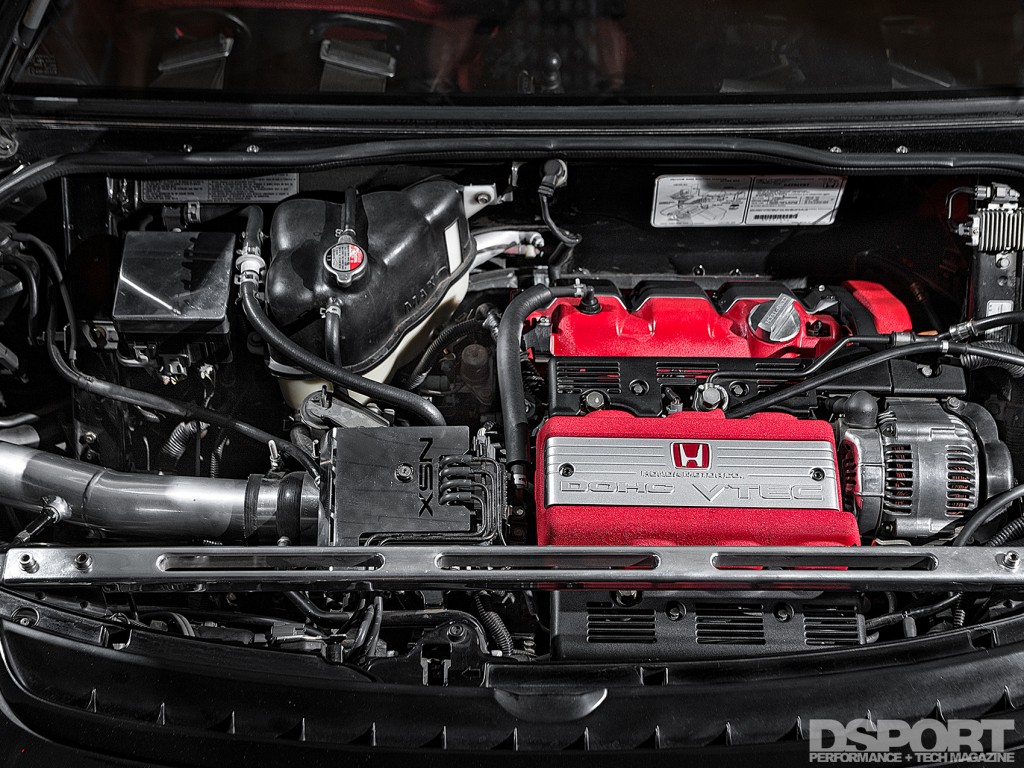 Engine of the Acura NSX