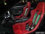 Interior of the Acura NSX
