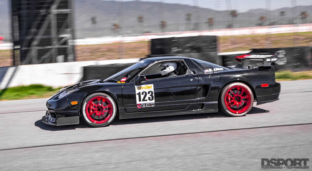 Acura NSX on track