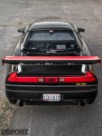 Back vertical shot of the Acura NSX