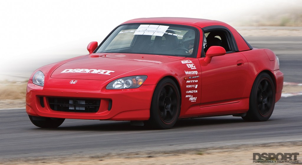 S2000 on the track