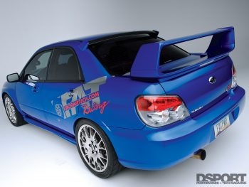 Twin charged Suabru WRX STI turbocharged and supercharged