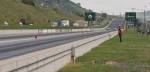racing action at bandimere speedway