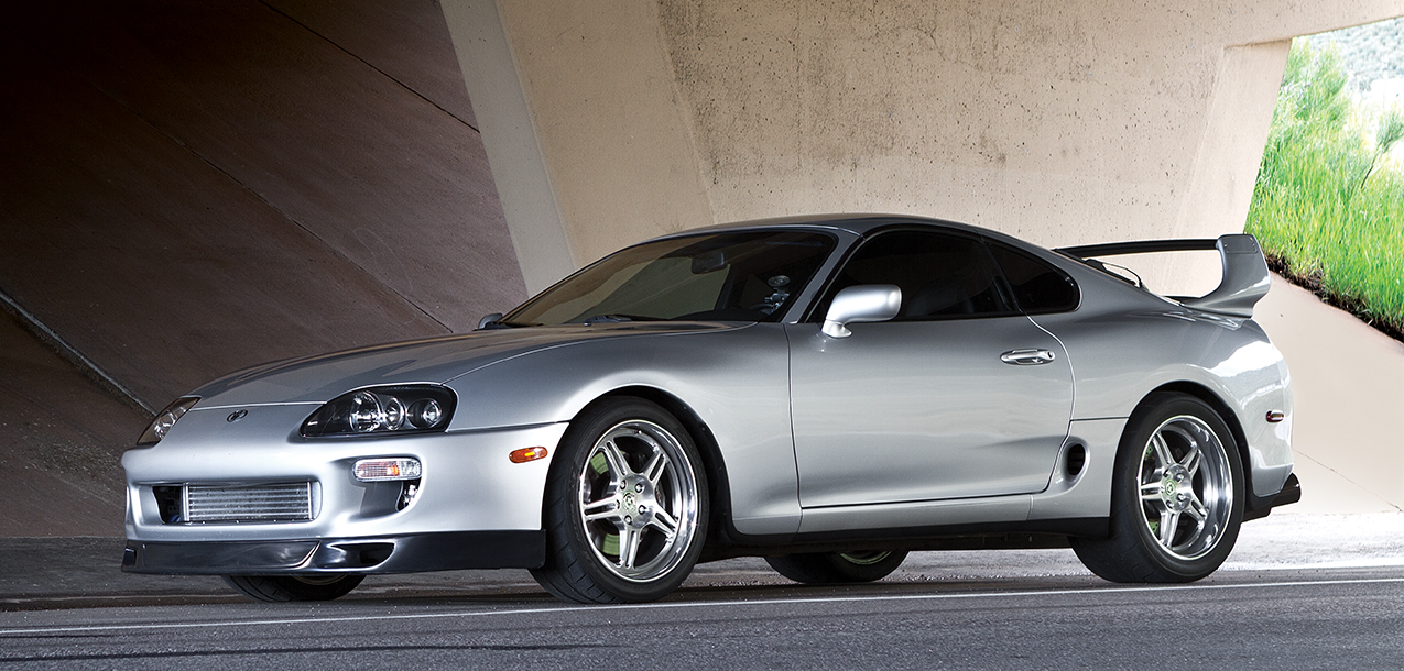 Silver 1,075 WHP Toyota Supra Sleeper Leaves a Lasting Impression