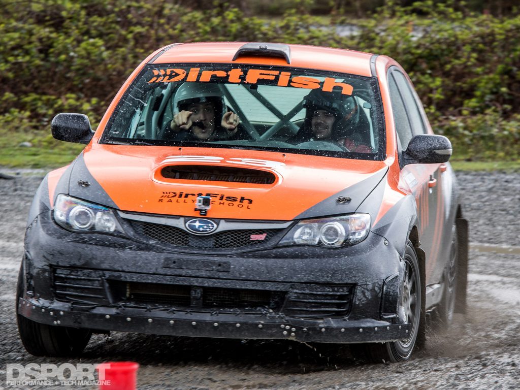 Learning to Rally at the DirtFish Rally School