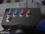 Switches for Paul Newman's Datsun 200SX