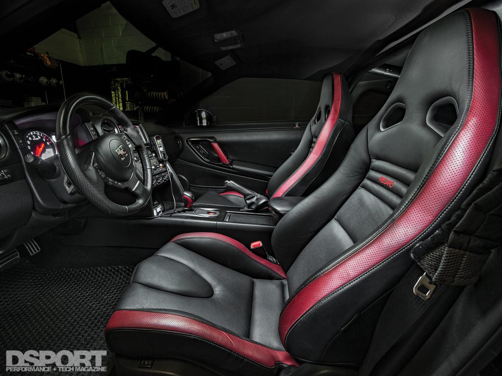 Interior of the JMS R35 GT-R