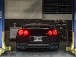 JMS R35 GT-R at the lift
