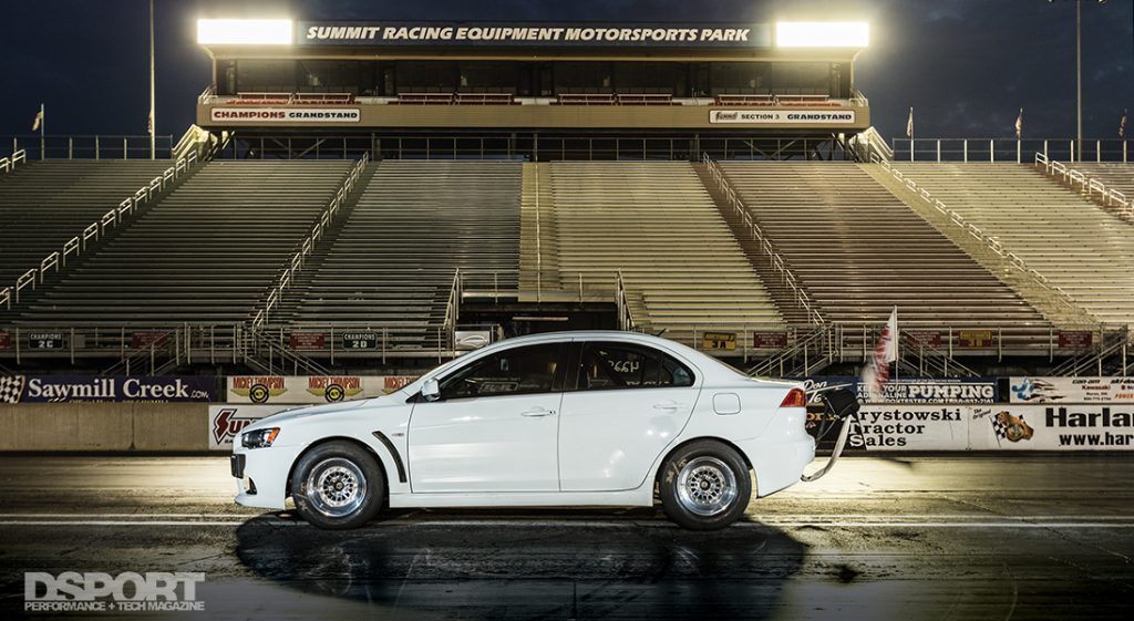 Side of the Magnus built EVO X