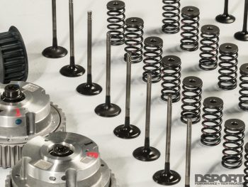 Valves and springs for the ECOBOOST 1.6L