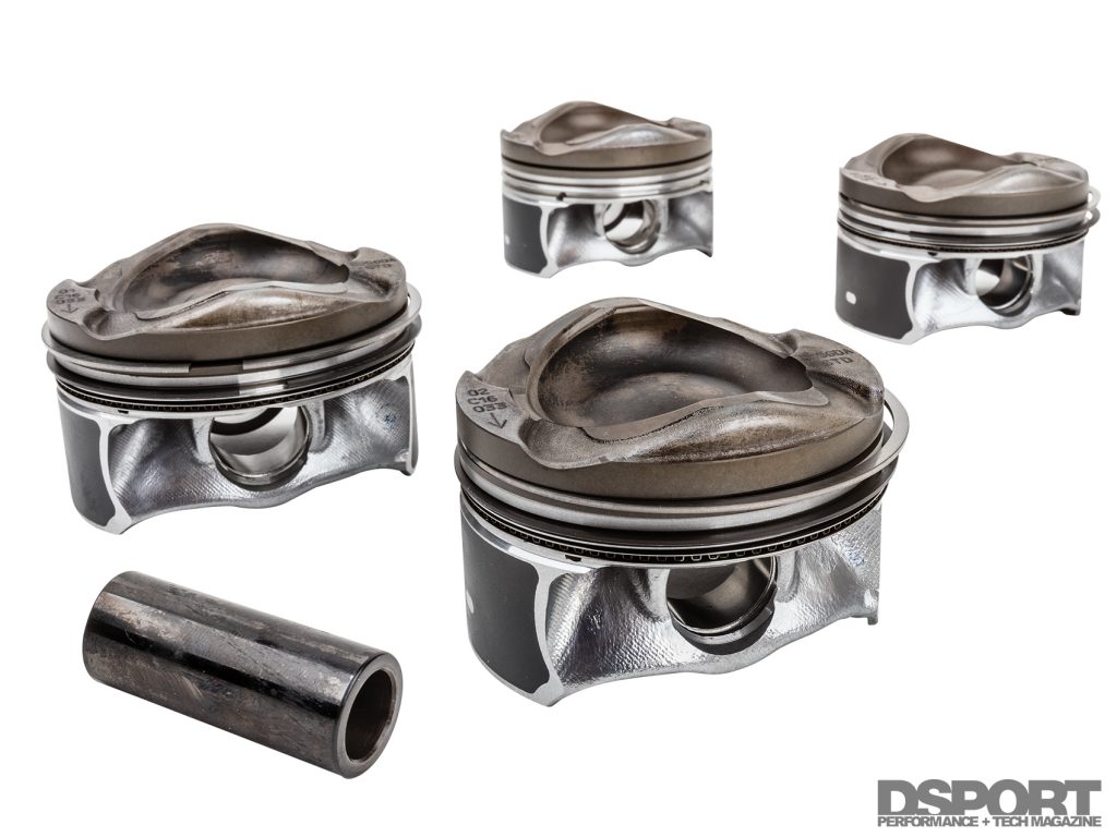 Hypercast Pistons w/ DLC Pins for the ECOBOOST 1.6L