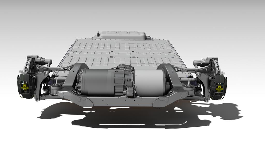 Tesla Model S drivetrain