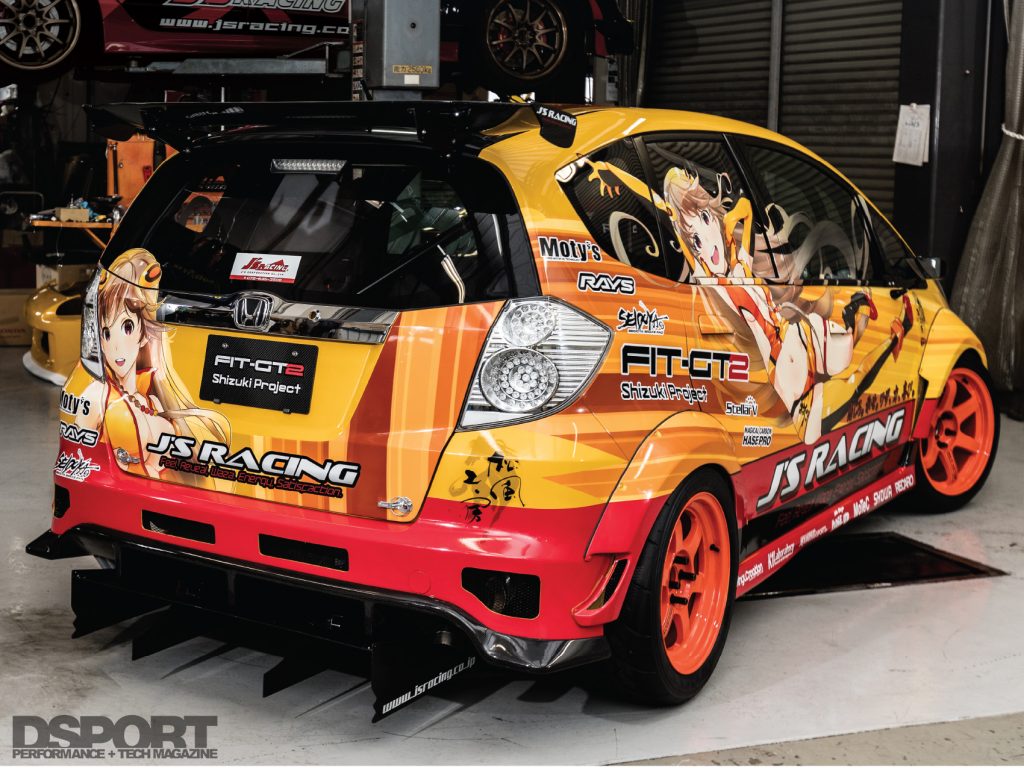 Reiterating A J S Racing Honda Fit Racecar Concept