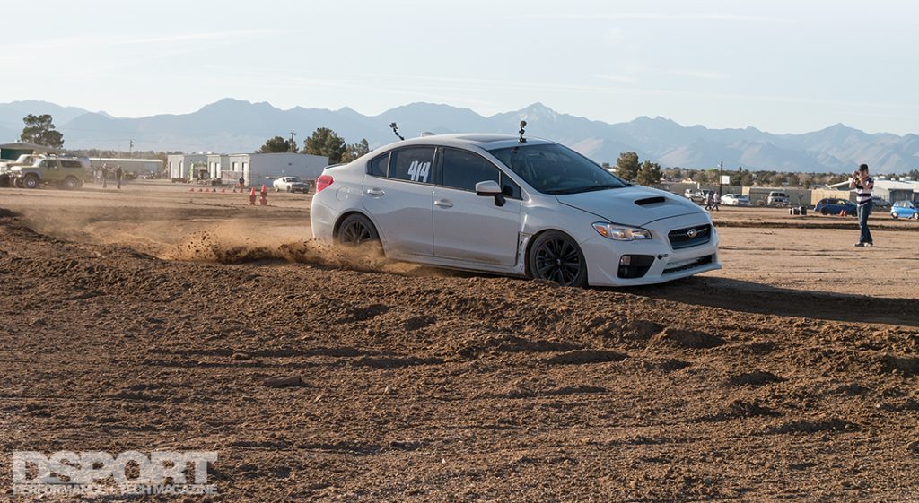 Testing the WRX Rally Build