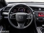 2017 Honda Civic steering wheel