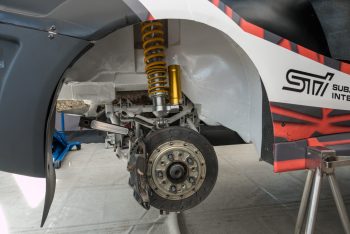 GRC Subaru WRX STI brake and coilover