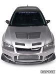 Front top of the Insane Speed 4G64 EVO IV