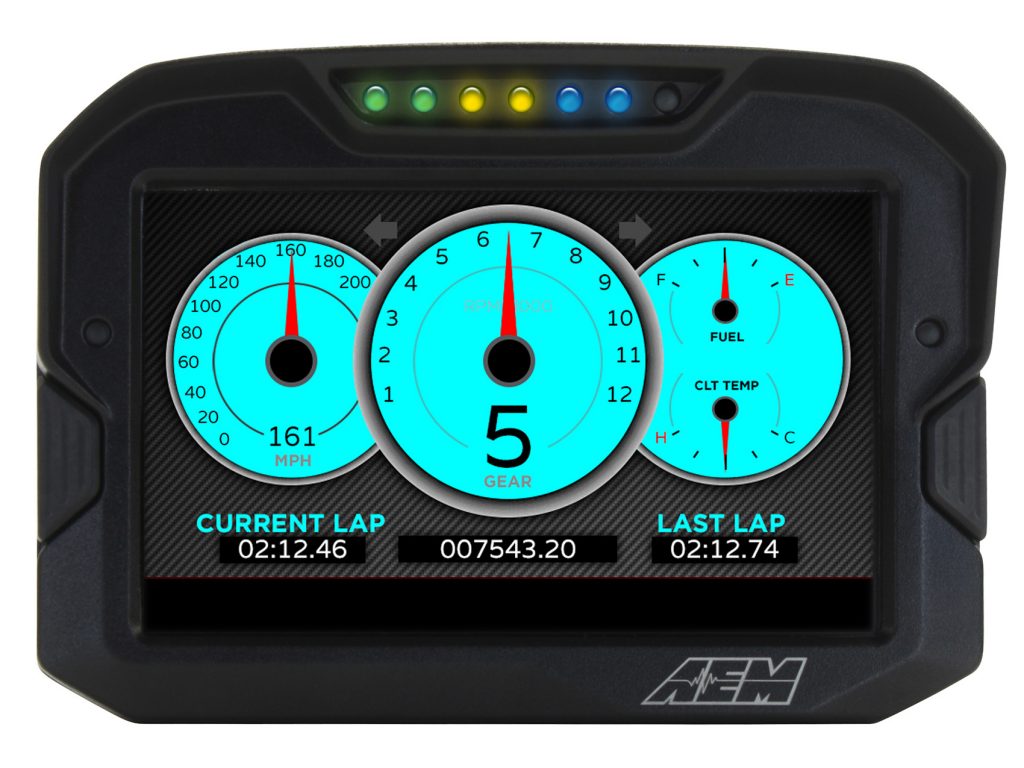 AEM Electronics CD-7 Full Color Digital Dash Display - DSPORT Magazine