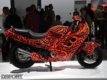 Keith Haring Exhibit at the Pertersen Automotive Museum