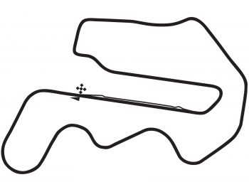 25 hours at Thunderhill Track Map