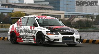 Mitsubishi EVO IX built for racing
