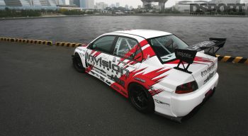 Mitsubishi EVO IX built for racing